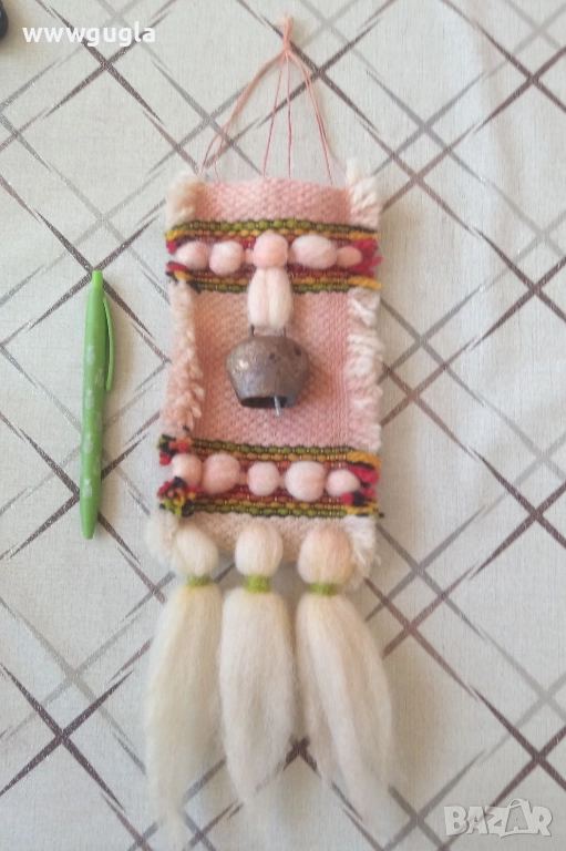 Черга тъкана с хлопка пано, снимка 1