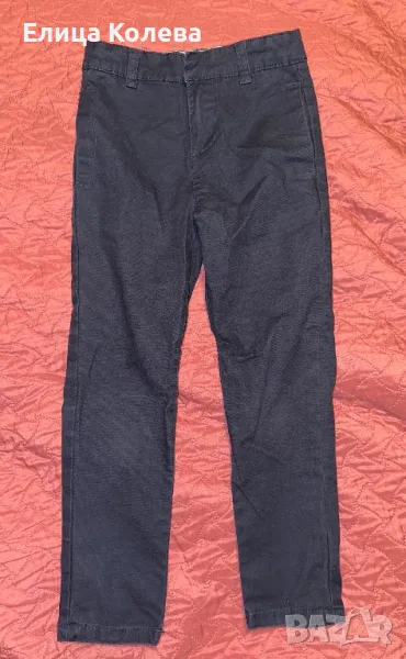 Официален тъмно син детски панталон 4-5 г, 110 см, снимка 1