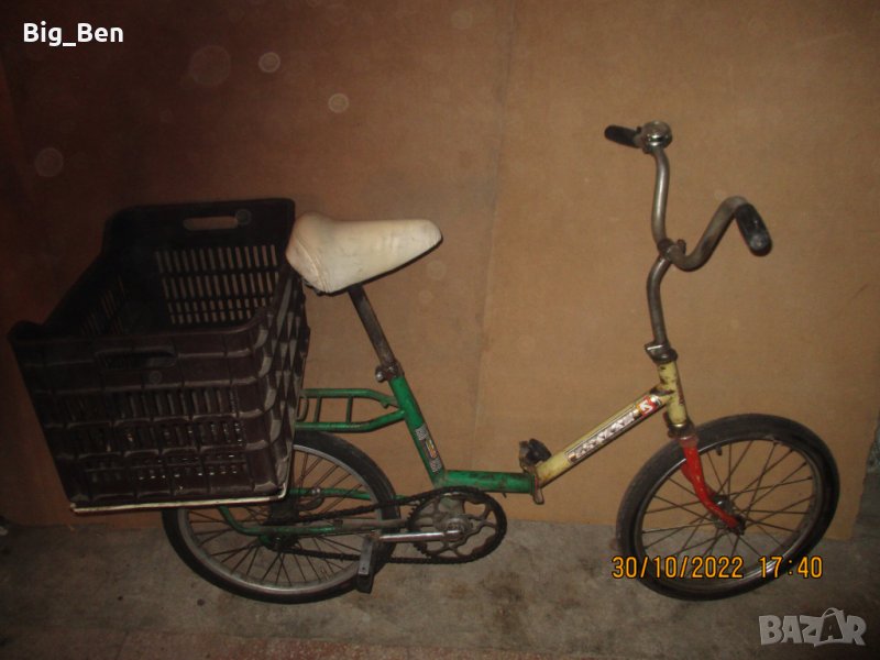 Ретро Велосипед-Колело Балканче с много резервни части, снимка 1
