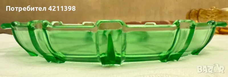 Стъклени подноси, снимка 1