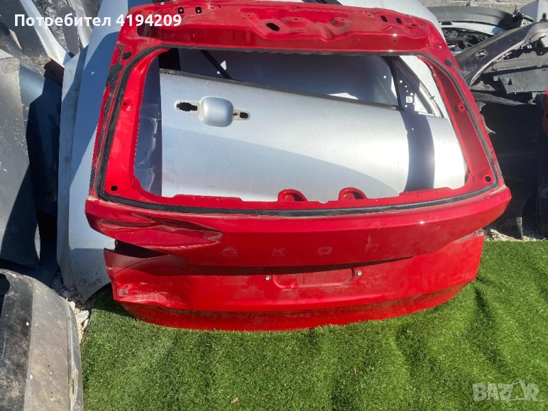 Октавиа заден капак забележка, снимка 1