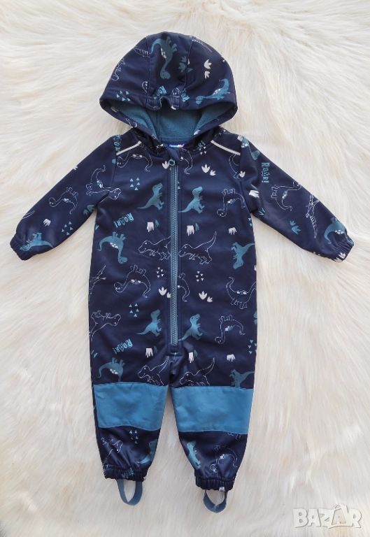 Детски софтшел гащеризон 9-12 месеца , снимка 1