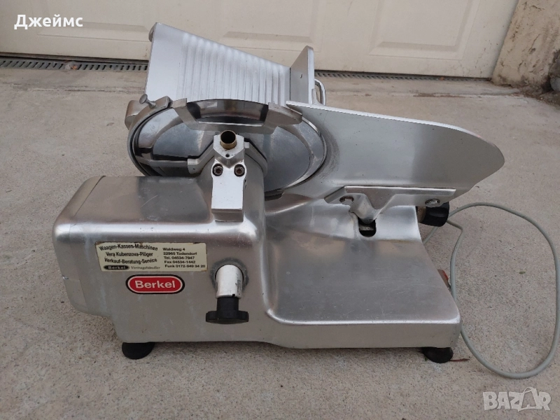 Колбасорезачка Berkel 25 см нож, снимка 1