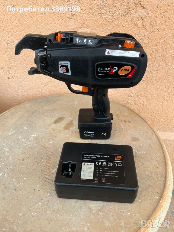 Пистолет за армировка (арматура) Tjep, снимка 1