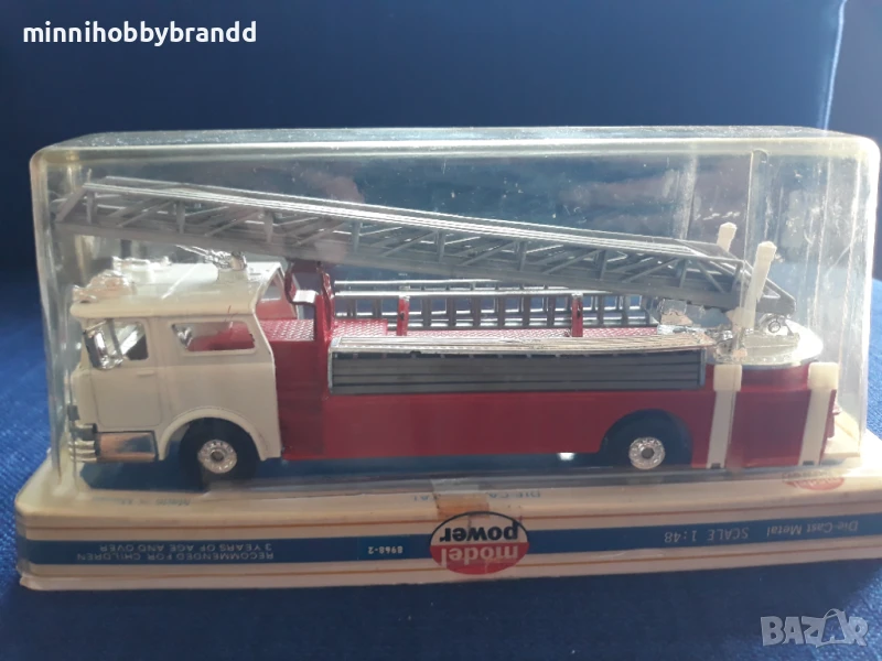 Пожарна във 1.48 мащаб GATA Made in Macao , снимка 1