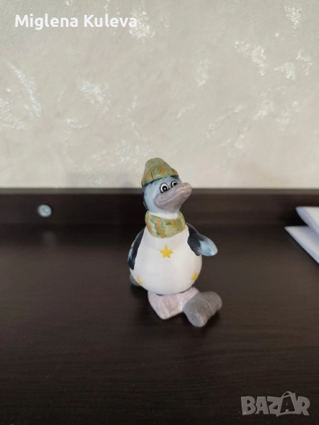 Малка керамична фигурка Пингвин Цена 2лв., снимка 1