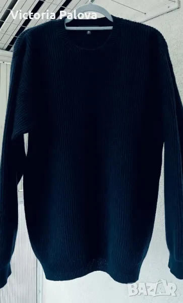 Скъп пухкав пуловер RENÈ LESARD Италия 100% вълна, снимка 1