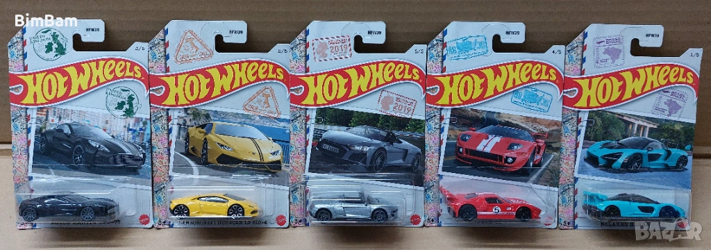 Колички Hot Wheels / Хот Уилс - 5 модела / 014, снимка 1