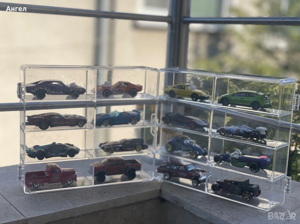 Hot Wheels Витринка за 8 бр. Колички, снимка 1