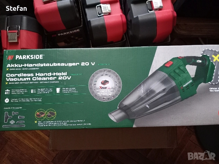 Акумулаторна прахосмукачка PARKSIDE, снимка 1