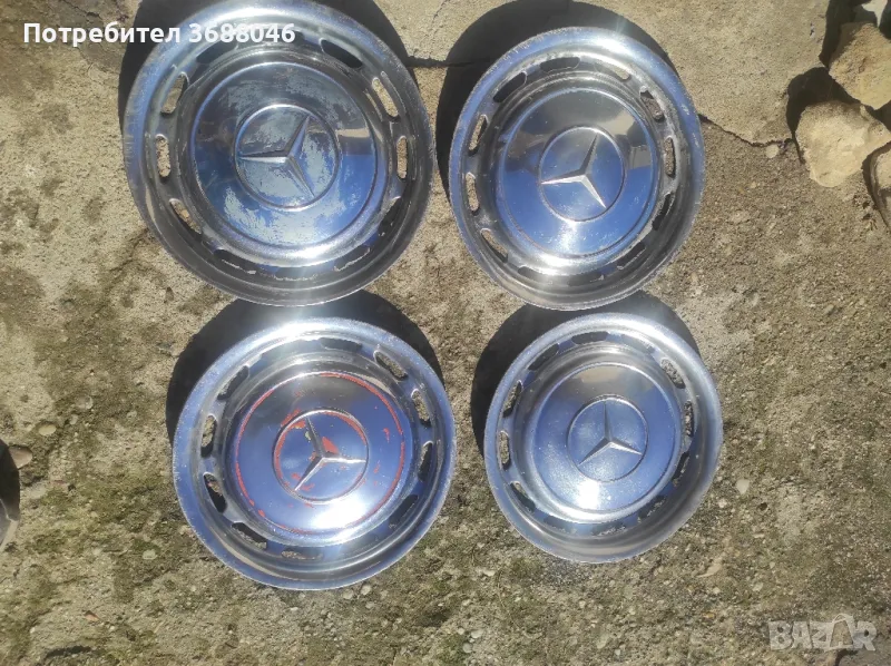 Метални тасове за Мерцедес 14 цола, снимка 1