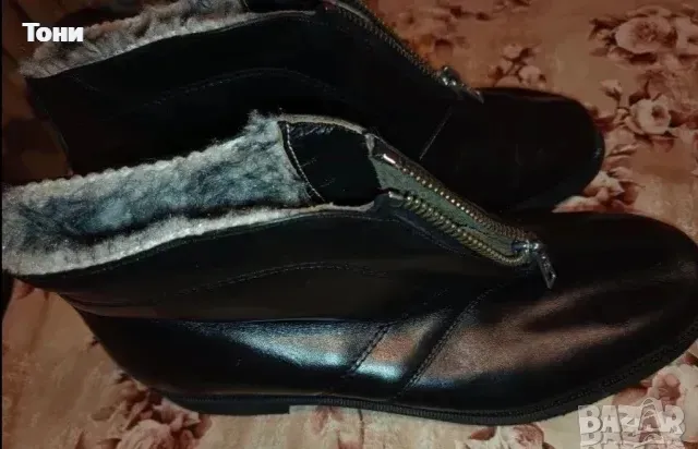 PANTHER Оригинал Нови Кожени Мъжки Боти 43 , снимка 1
