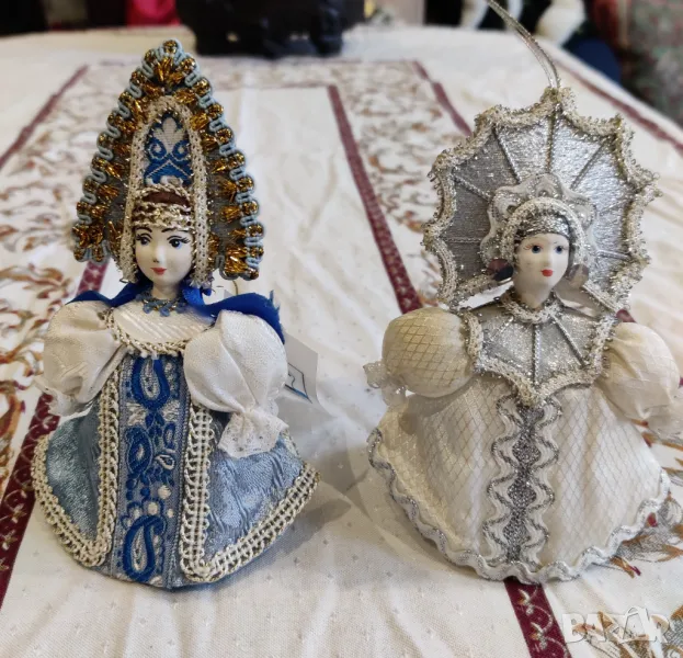 Украса за елха. Кукли в национална носия , снимка 1