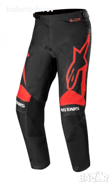 Мотокрос Панталон ALPINESTARS Supermatic Black Red,размер S-30,NEW, снимка 1