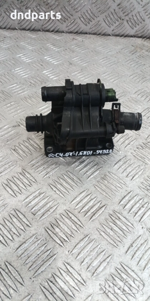 Корпус термостат Citroen C4 1.6HDI 2007г.	, снимка 1