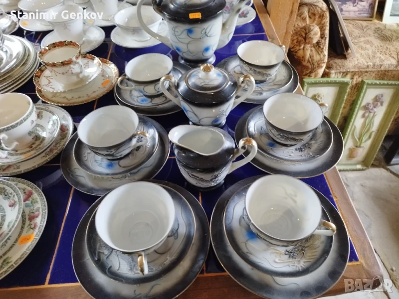 Порцеланов сервиз за чай,кафе, снимка 1