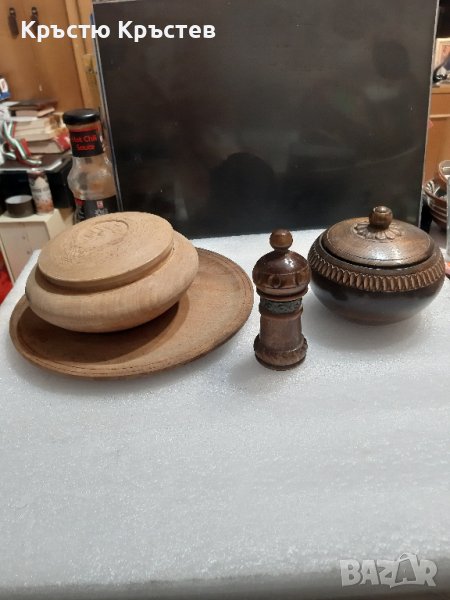 набор от дървени предмети, снимка 1