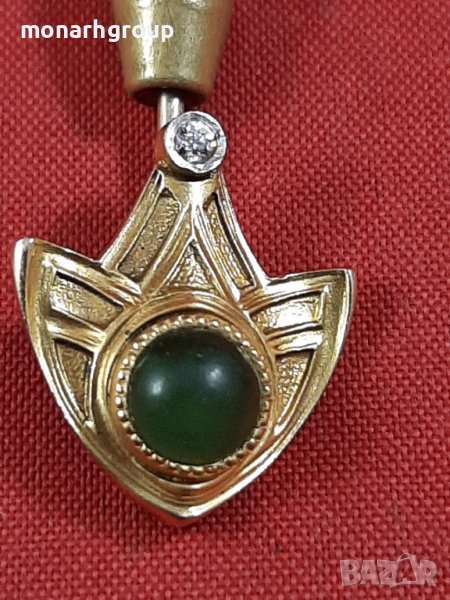 Златна игла  PAT.AUG 17,09 HOLD-ON RE'SD, снимка 1