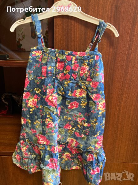 Детска рокля 4-5 години 110 см, снимка 1