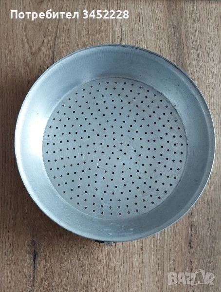 съд ретро алуминий за ценители отличен , снимка 1