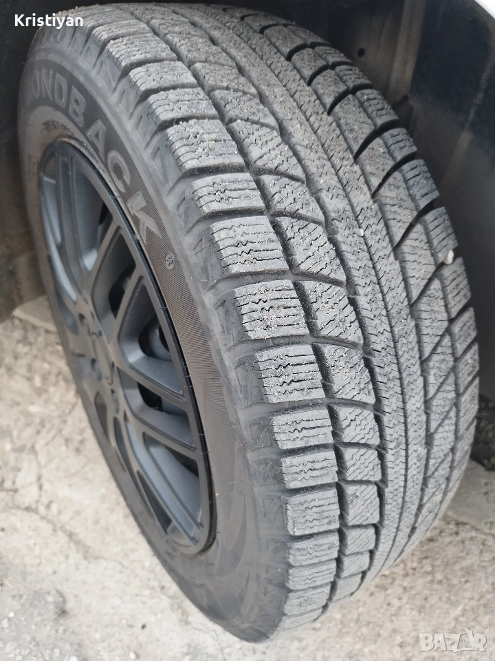 джанти 5х105 + гуми зимни, снимка 1