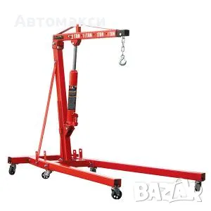 Кран за двигатели 2 тона сгъваем, снимка 1