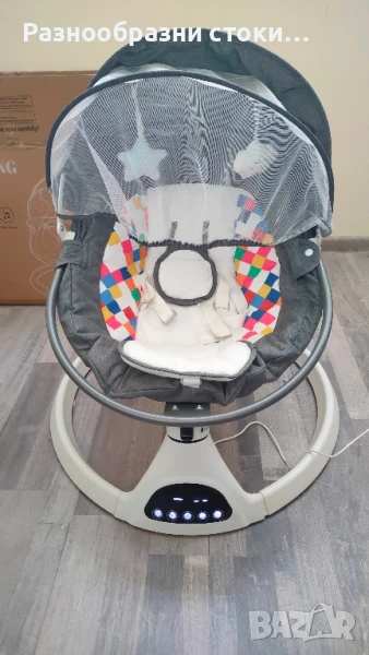 Бебешка люлка "Baby Swing" с Bluetooth., снимка 1