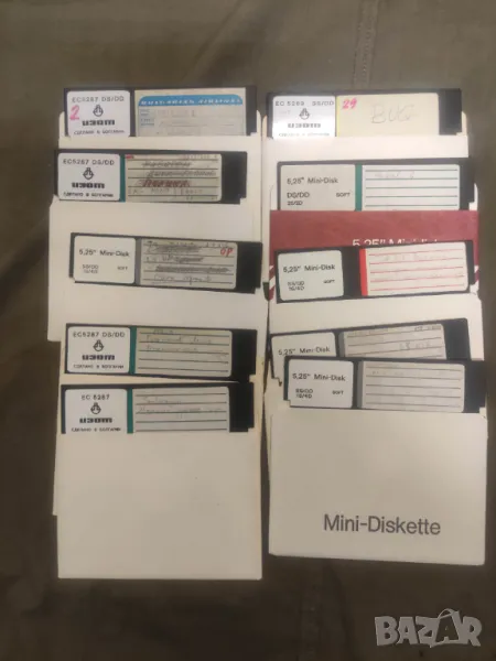 Продавам меки дискети за Правец, ИЗОТ.... 10 броя, снимка 1