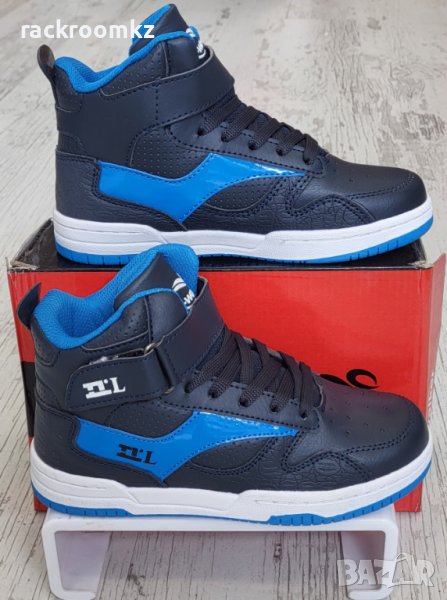 Високи детски кецове с връзки и велкро R-Walker, снимка 1