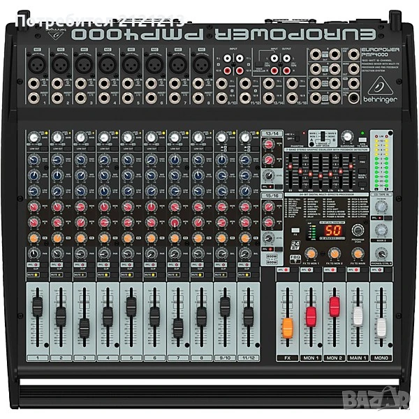 pmp4000 миксер behringer , снимка 1