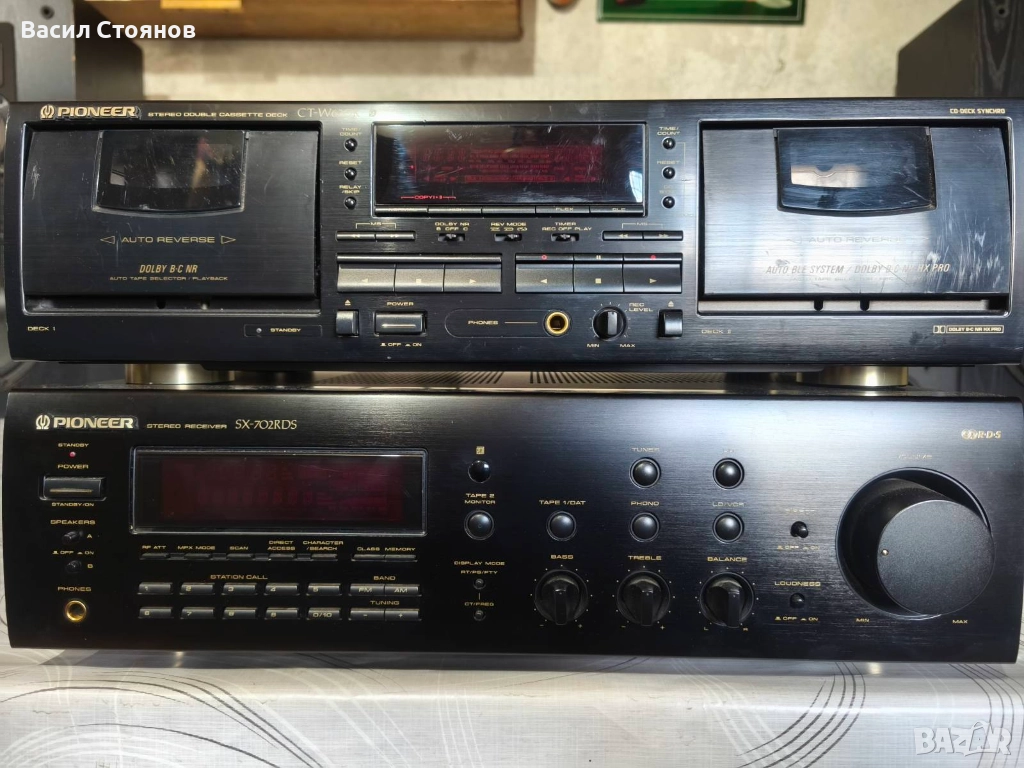 Pioneer SX-702RDS - CT-W620R, снимка 1