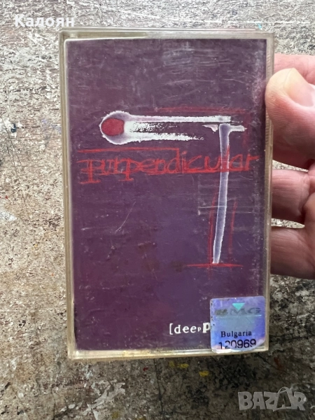 Аудио касетка DEEP PURPLE - Purpendicular - оригинална, снимка 1