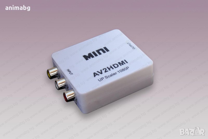 ANIMABG RCA / AV към HDMI преобразувател, снимка 1