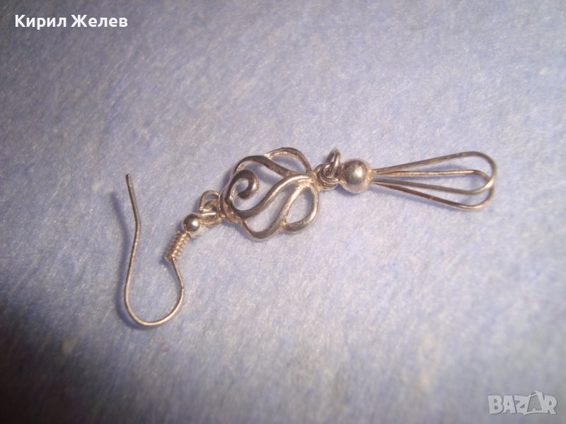 СРЕБЪРНА АРТ НЕЖНА ОБЕЦА СРЕБРО 925 РЪЧНА ИЗРАБОТКА 26971, снимка 1