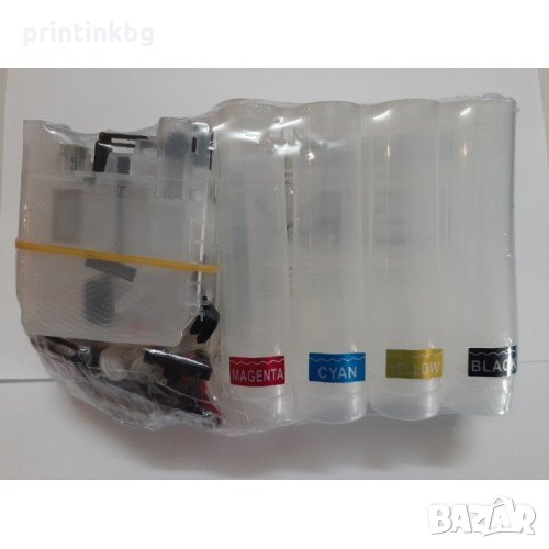 CISS Система за подване на мастило за принтер Brother с номер на касети LC529 и LC525, снимка 1