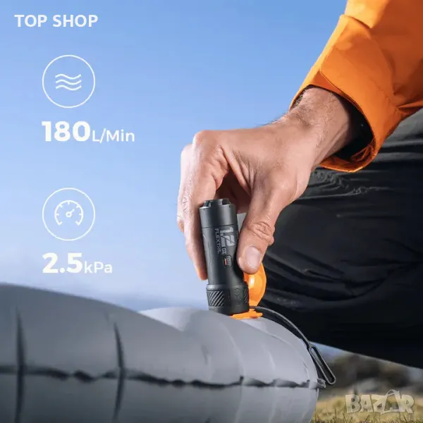 Преносима въздушна помпа Flextail Zero Pump, 650 mAh, снимка 1