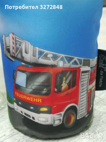 Бутилка за вода 0,4л Пожарна-,, Emil-die Flasche" , снимка 1