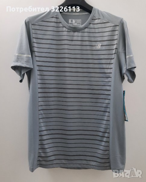 Мъжка оригинална тениска Nеw Balance Run Grap Tee, размер - L. , снимка 1