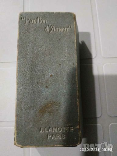 Стара кутийка от френски парфюм Арт Деко 1930, снимка 1