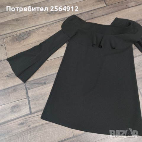 Продавам дамска черна туника , снимка 2 - Туники - 37968062