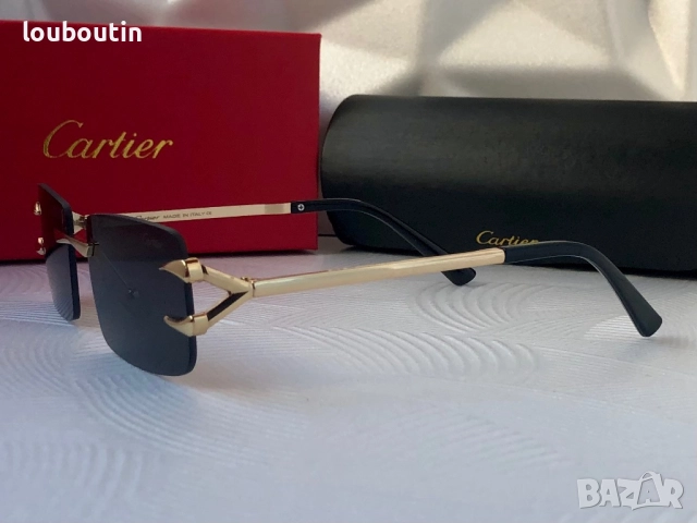 Cartier мъжки дамски слънчеви очила 2 цвята унисекс, снимка 6 - Слънчеви и диоптрични очила - 52915530