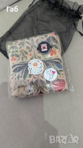 Страхотен чисто нов цветен арт чорапогащник с принт на цветя размер  xs-m подходящ за подарък, снимка 4 - Бельо - 52719904