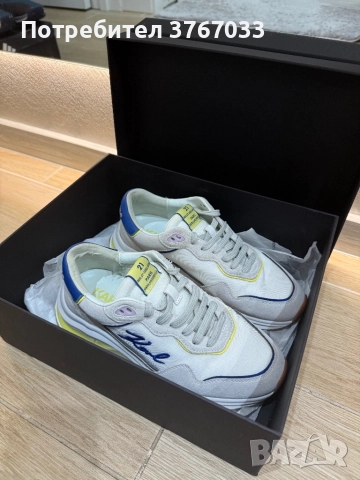 Дамски маратонки Karl Lagerfield, снимка 5 - Маратонки - 52379431