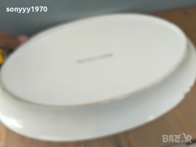 порцелан-красива голяма чиния 2409250746, снимка 14 - Антикварни и старинни предмети - 51815782