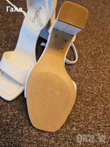 Сандали естествена кожа ALDO, снимка 3 - Сандали - 49771657