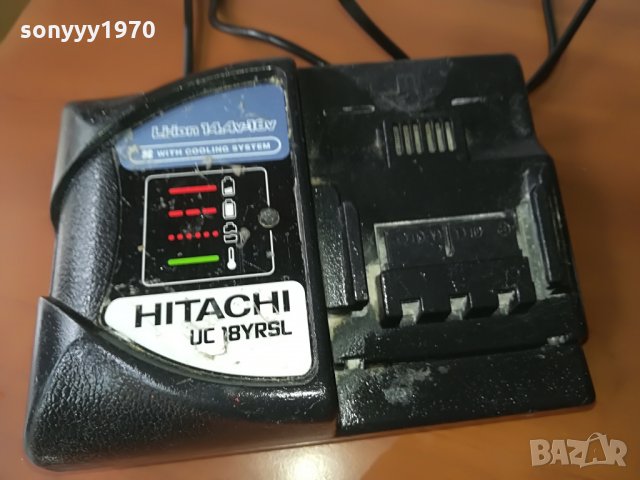 hitachi li-ion battery charger-внос germany, снимка 8 - Винтоверти - 28336677