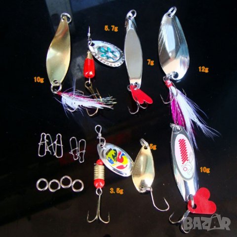 Блесни,рибарски,риба,риболов, снимка 2 - Стръв и захранки - 27442829