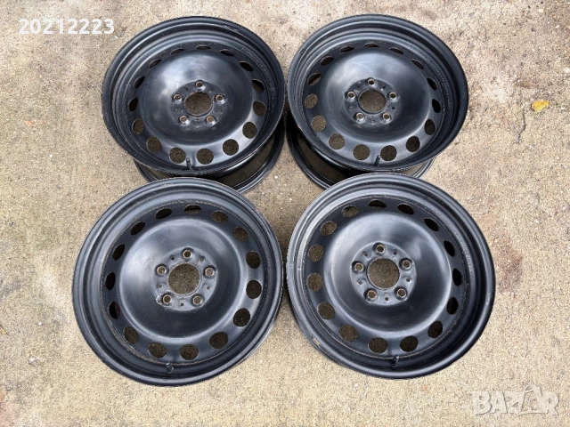 4 броя железни джанти за BMW X3 II, 17, снимка 6 - Гуми и джанти - 52391537