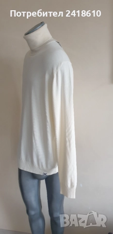 John Richmond Knit  Turtleneck Mens Size 2XL - XL НОВО! ОРИГИНАЛ! Мъжко  Поло!, снимка 8 - Пуловери - 52345896