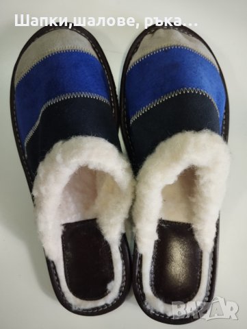 79 Дамски кожени пантофи 